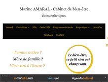 Tablet Screenshot of marine-amaral.com